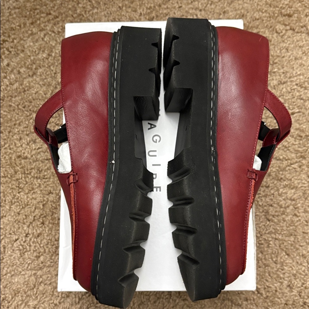 Maguire Neiva Mary Jane in Oxblood - Picture 3 of 5
